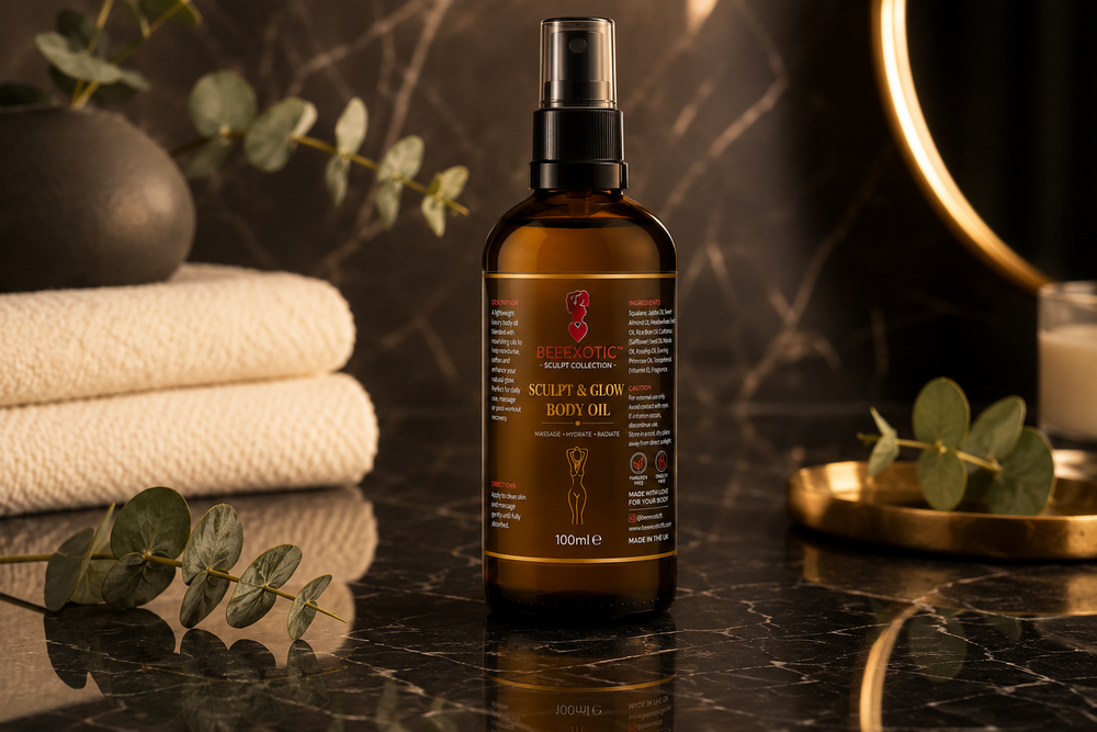 BeeExotic Sculpt & Glow Body Oil