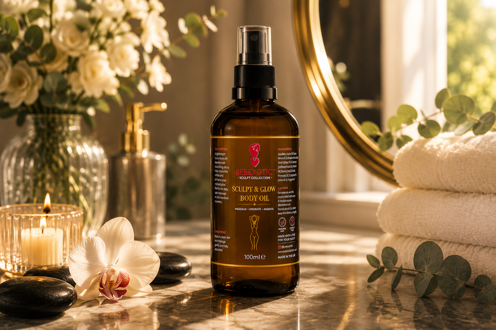 BeeExotic Sculpt & Glow Body Oil