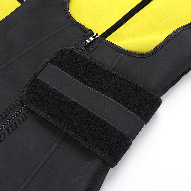 BeeExotic Zipper Waist Trainer Vest