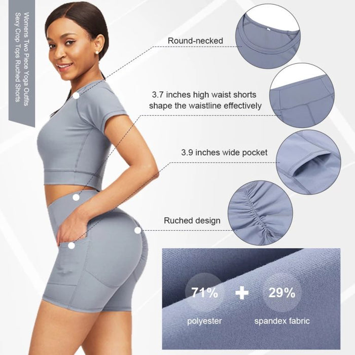 BeeExotic Short Length Two-Piece Set alternative view