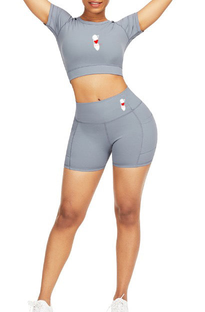 BeeExotic Short Length Two-Piece Set